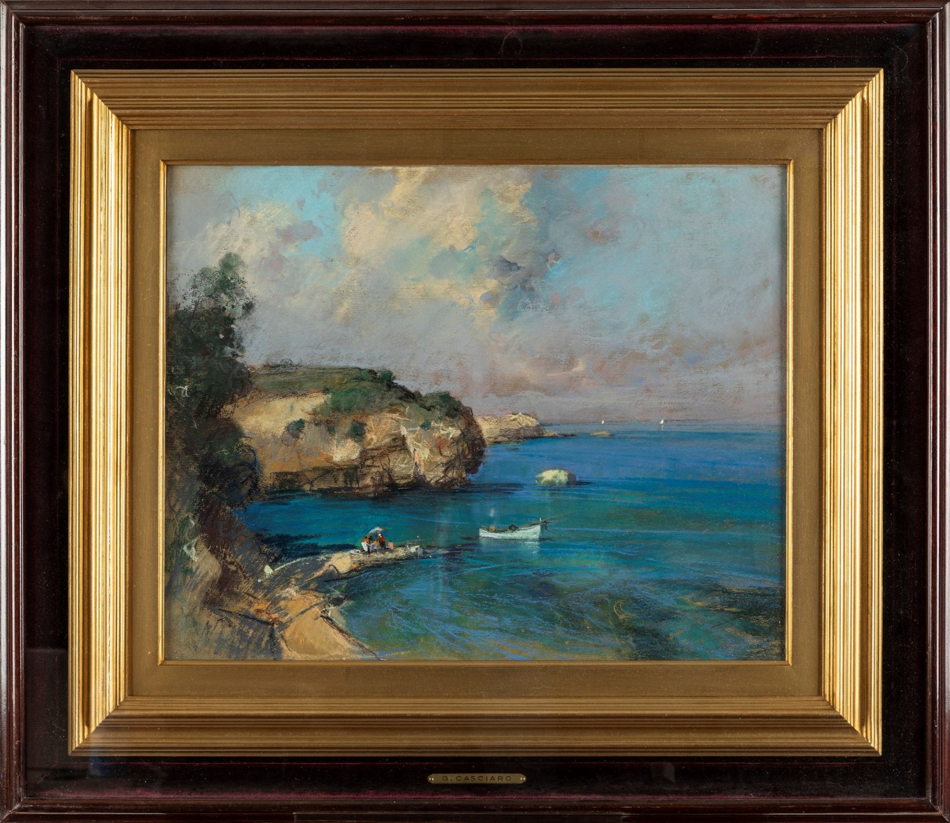 Giuseppe Casciaro (Ortelle 1863-Napoli 1945) - Marina di Capri - Bild 2 aus 3