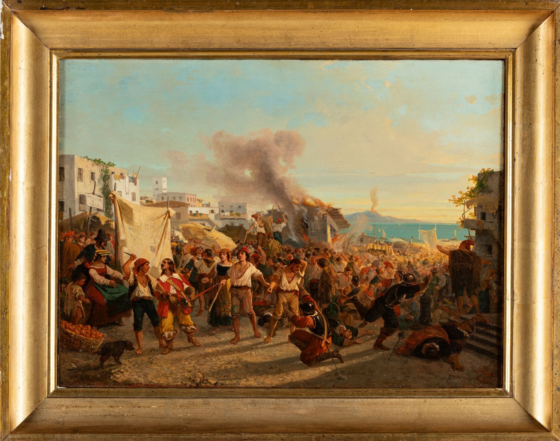 Giulio Gorra (Cremona 1832-Torino 1884) - Masaniello and Vespri Siciliani, 1863 - Bild 7 aus 15