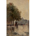 Oscar Ricciardi (Napoli 1864-1935) - Parisian glimpse