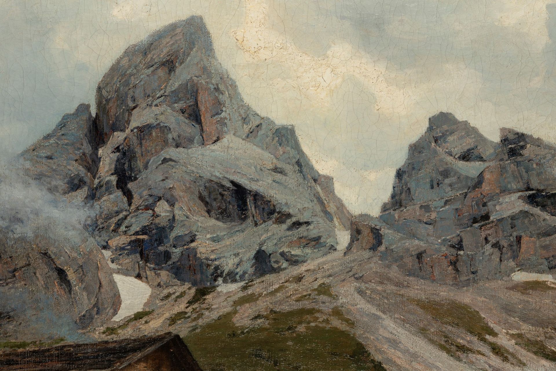 Guglielmo Ciardi (Venezia 1842-1917) - Cimon della Pala, 1904 - Bild 3 aus 7