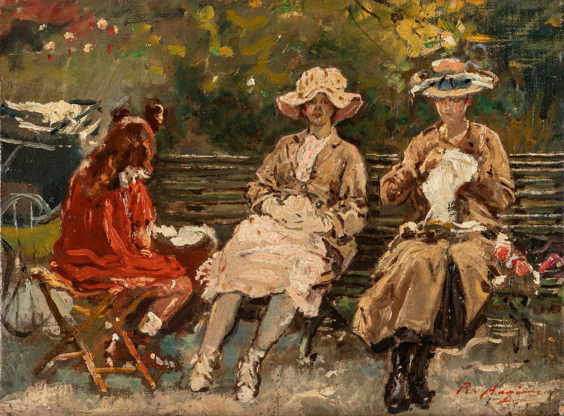 Raffaele Ragione (Napoli 1851-1925) - Monceau Park