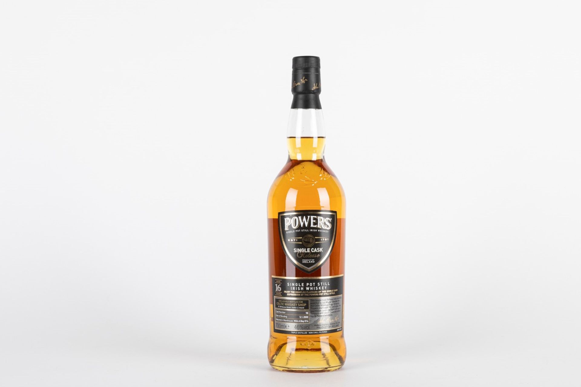 Irlanda - Whisky / Powers Single Cask Release 16 Year Old Single Pot Still Irish Whiskey