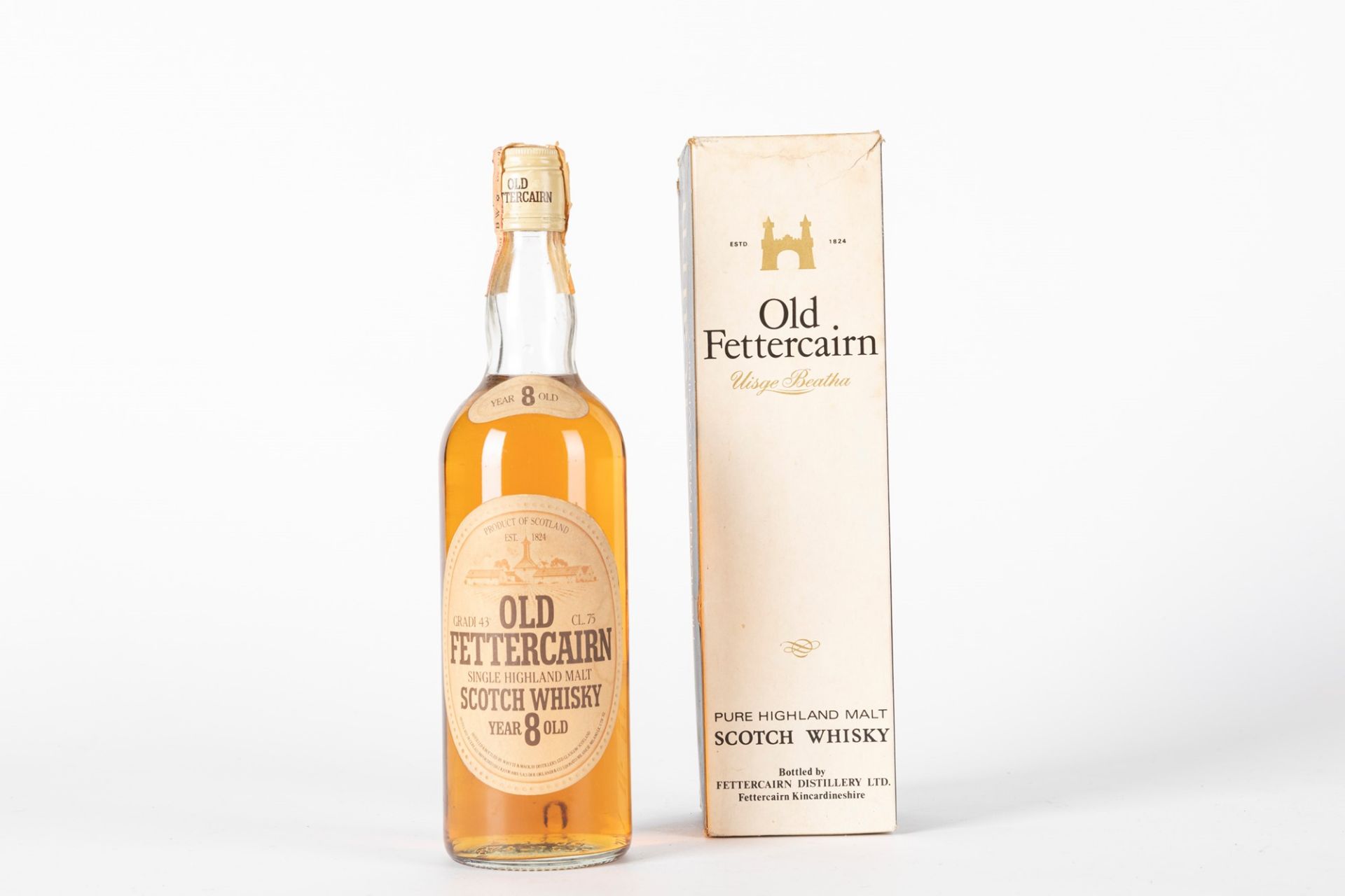 Scotland - Whisky / Old Fettercairn 8 YO