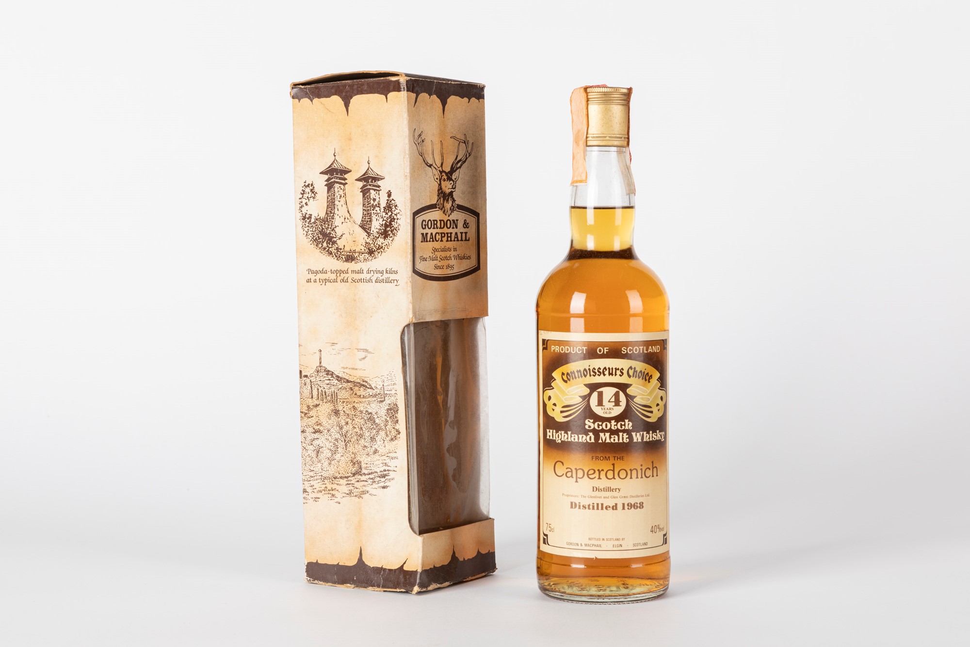 Scotland - Whisky / Caperdonich 1968 Gordon and MacPhail 14 Year Old