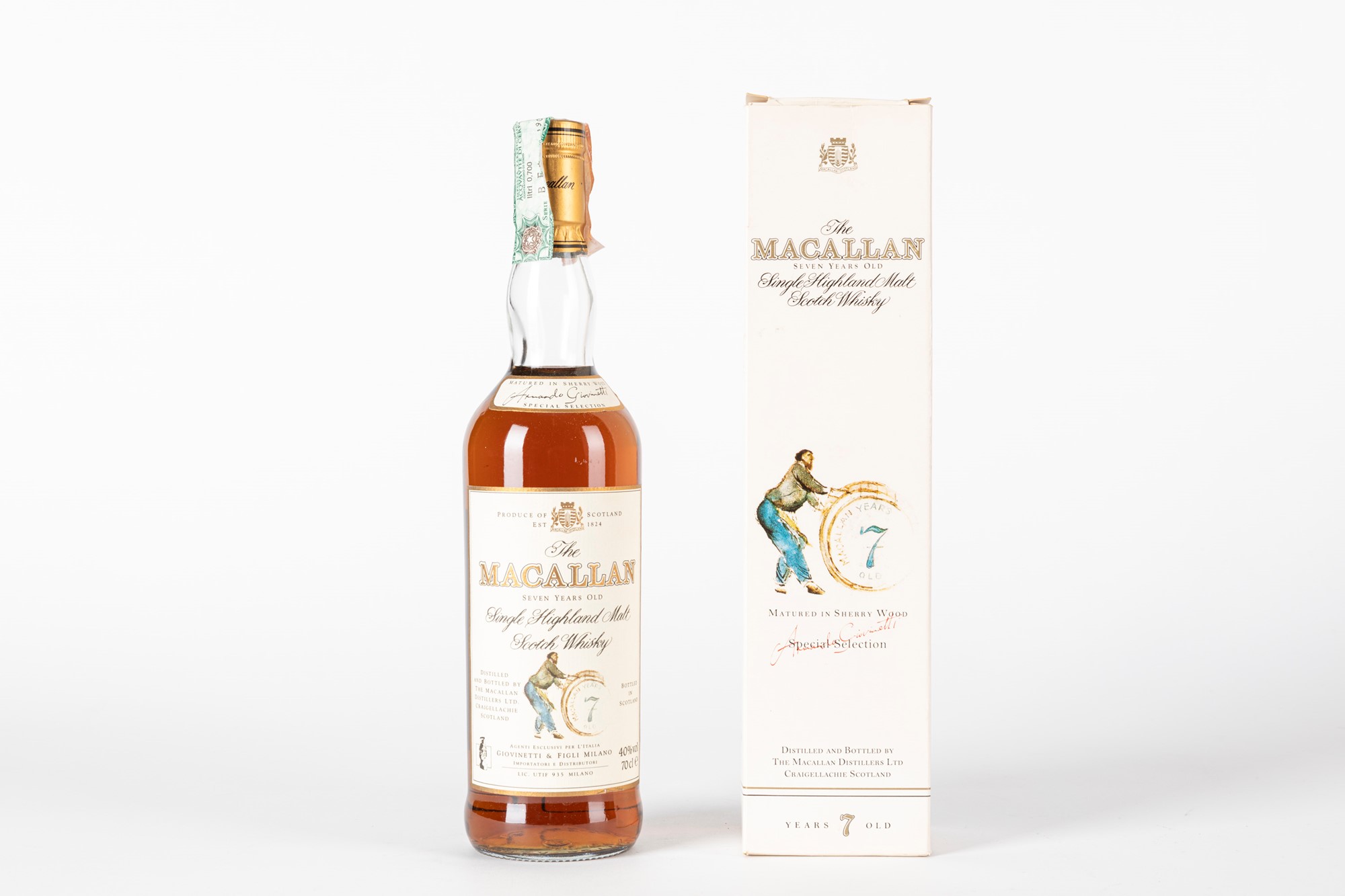 Scotland - Whisky / MACALLAN SCOTCH WHISKY 7 YEARS OLD