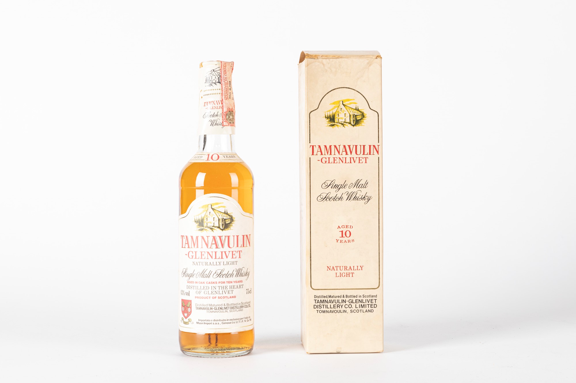 Scotland - Whisky / Tamnavulin Glenlivet 10 YO