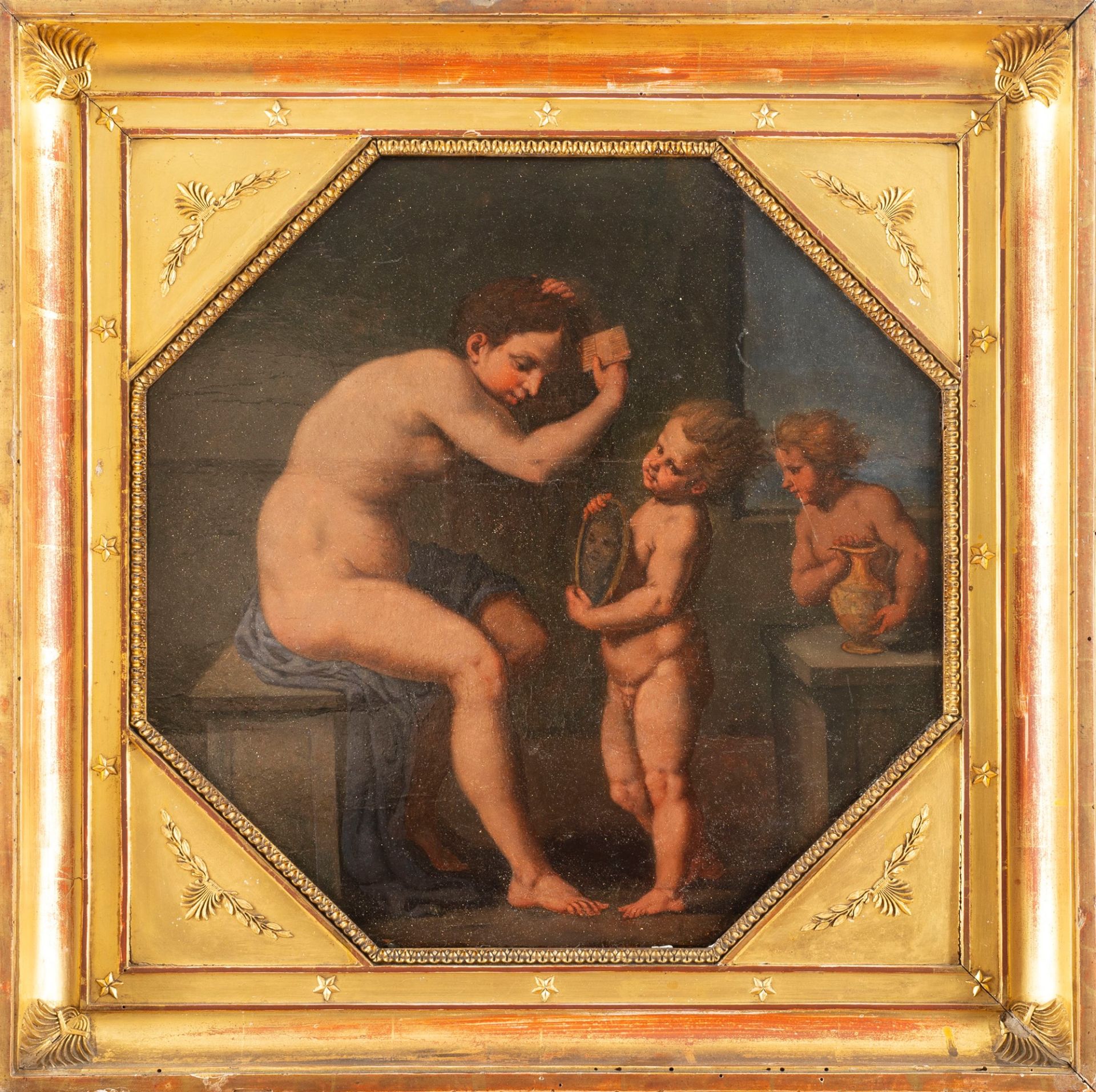 Emilian School, XVII century - Toilet of Venus - Image 2 of 3