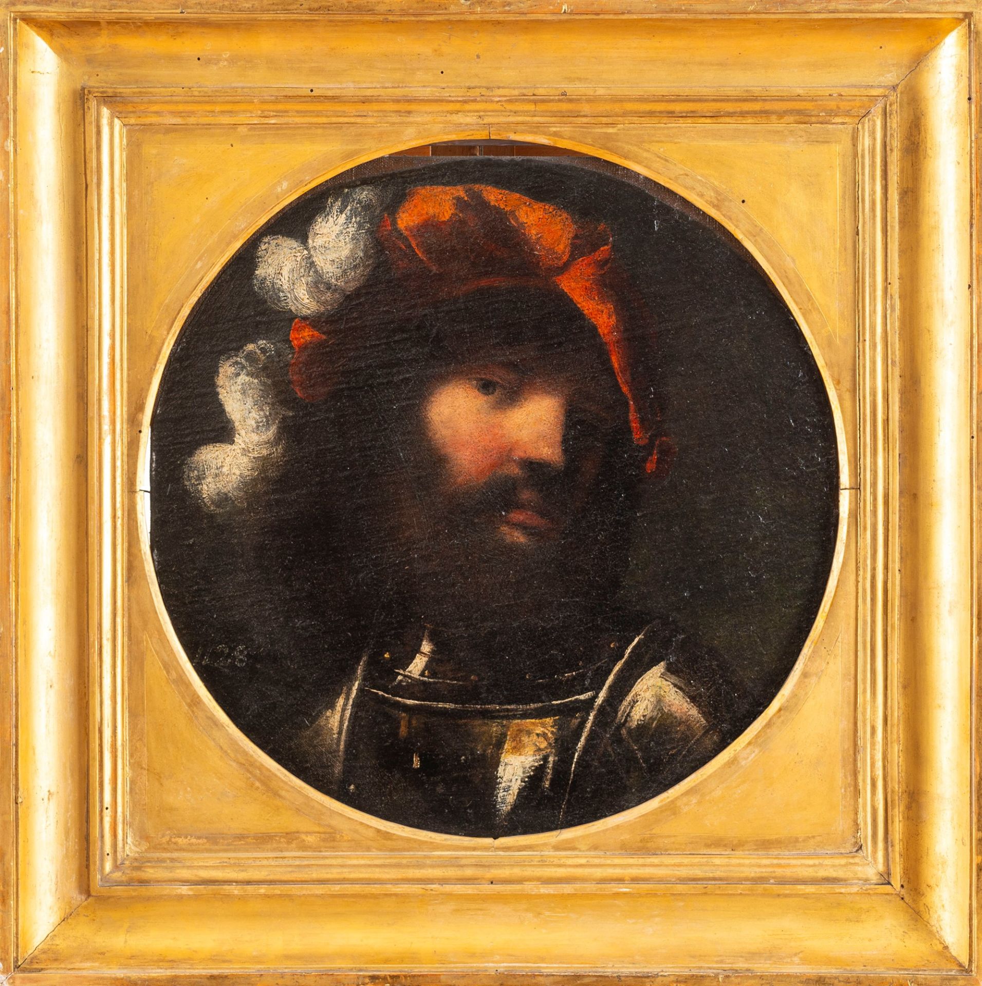 Pietro Muttoni, known as Pietro Della Vecchia (Venezia, 1603-Vicenza, 1678) - Half-length portrait - Bild 2 aus 3