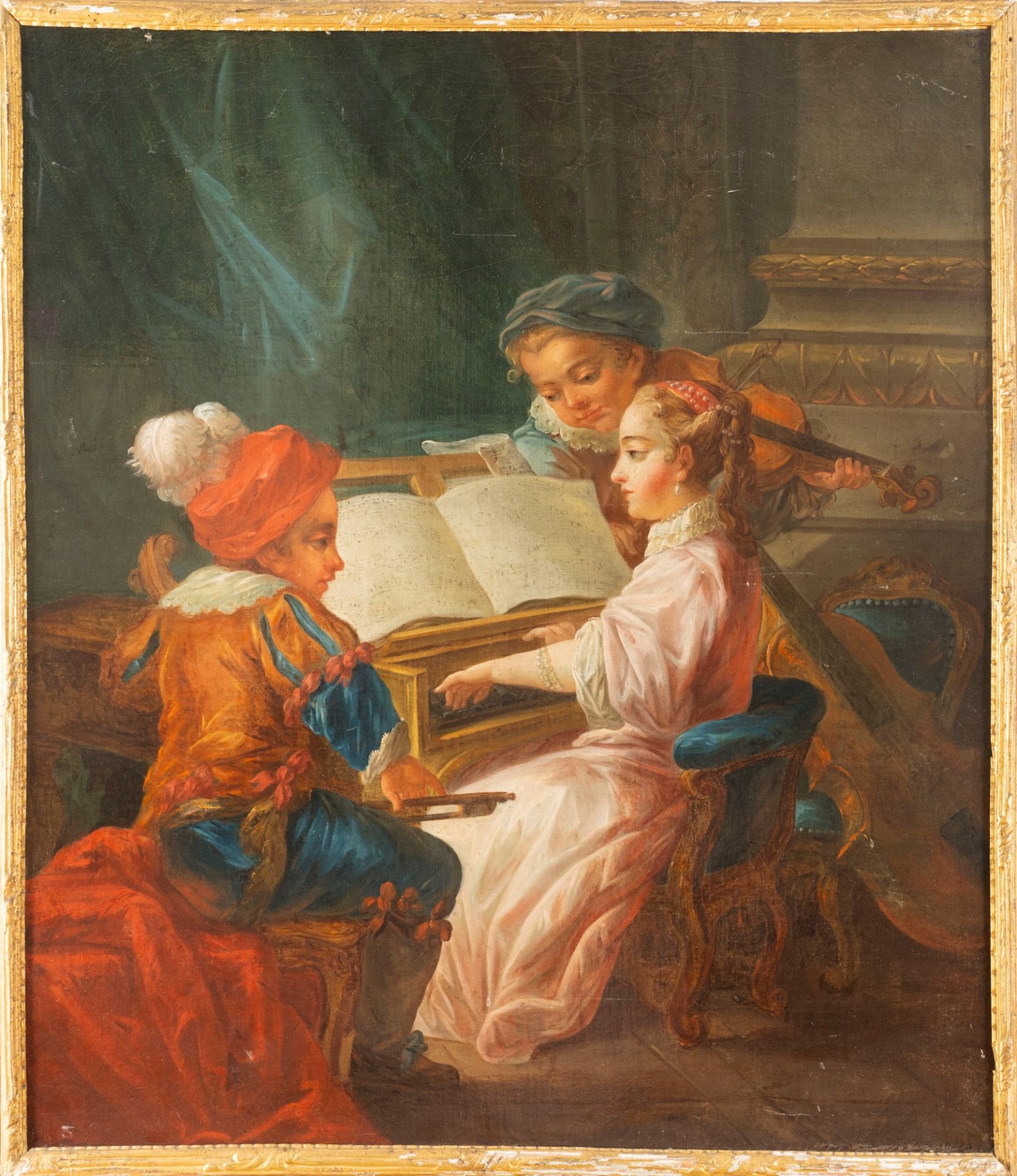 French school, XVIII century - Concertino - Bild 2 aus 3