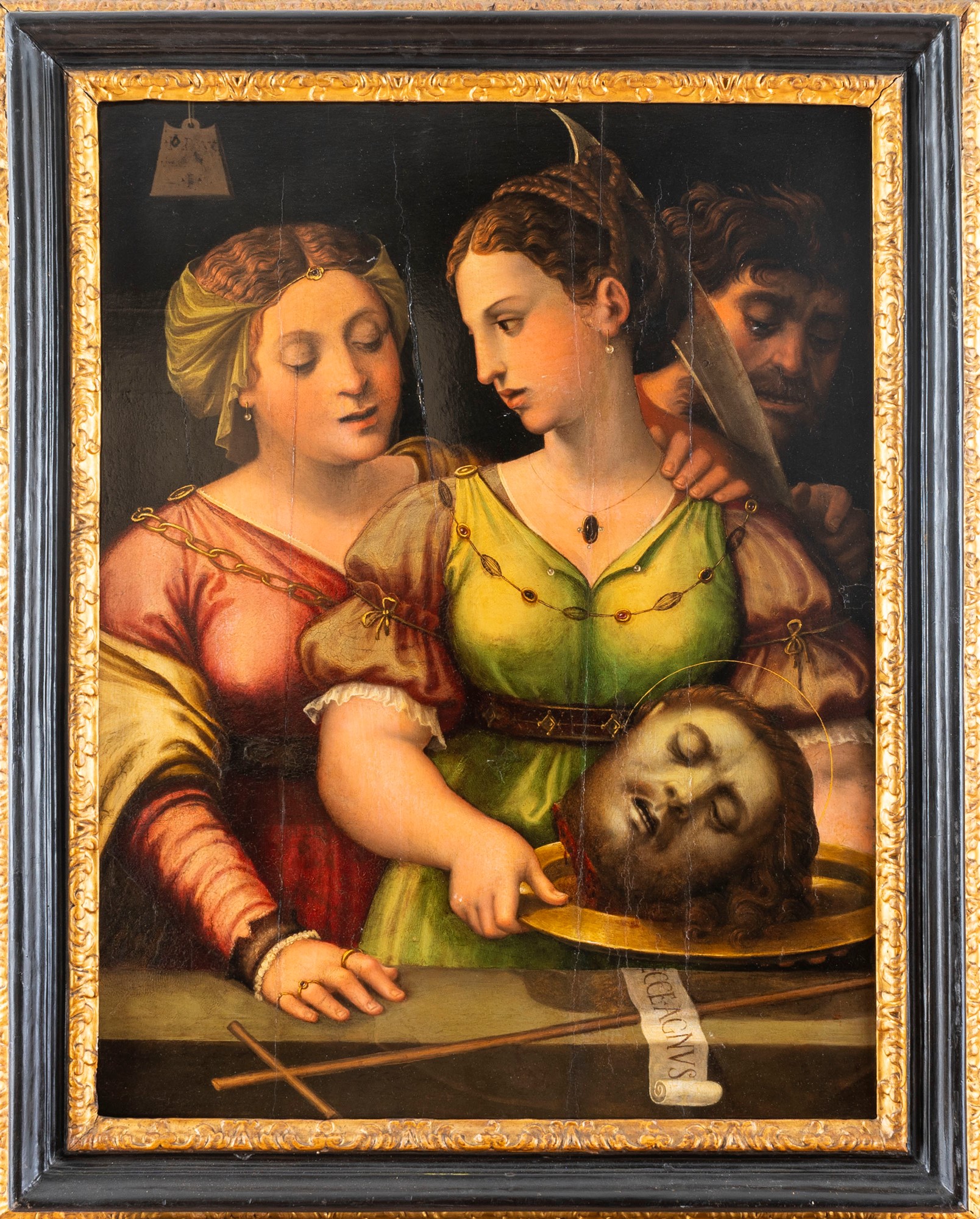 Venetian school, XVI century - Salome with the head of the Baptist - Image 2 of 3