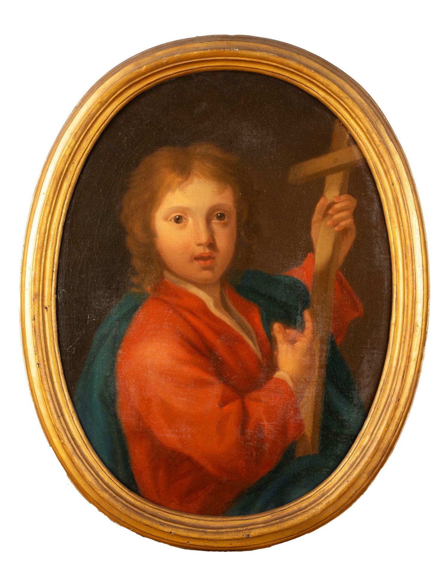 Roman school, eighteenth century - Baby Jesus with the Cross - Bild 2 aus 3