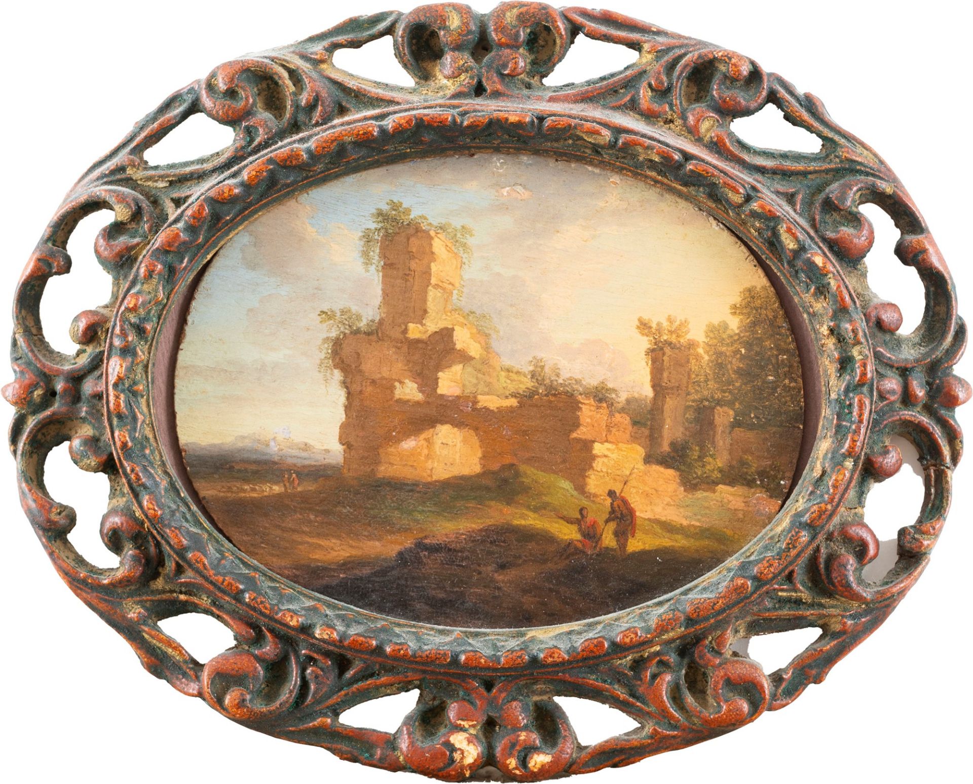 Circle of Jan Frans van Bloemen, known as Horizon - Landscape with ruins - Bild 2 aus 3