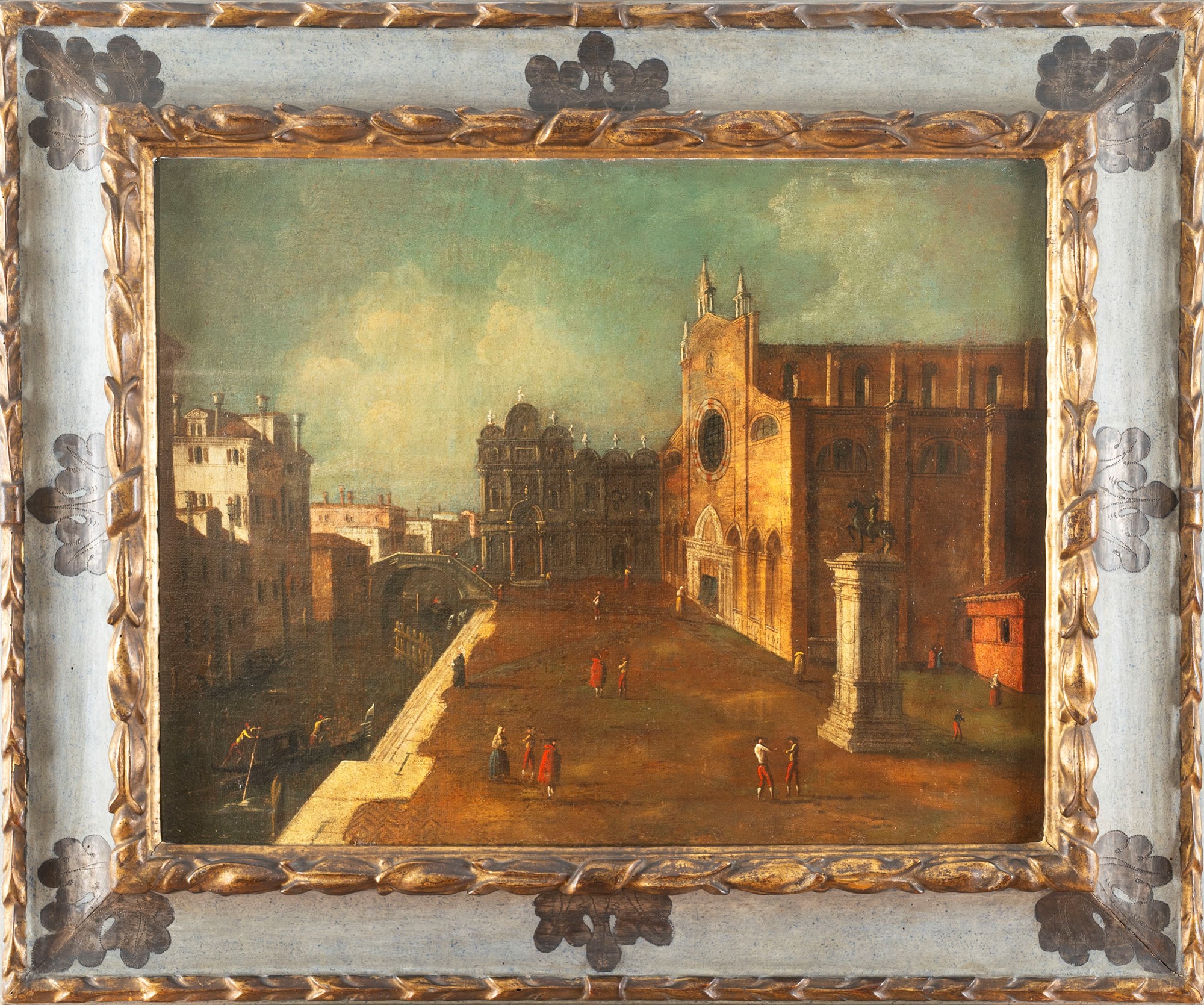 Manner of Antonio Canal, known as Canaletto - Two views of Venice - Image 6 of 7