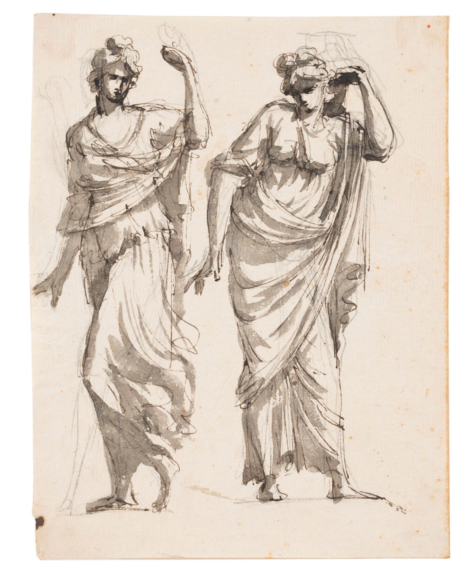 Giacomo Rossi (Bologna 1748-1817) - Study for classical female figures - Bild 2 aus 5