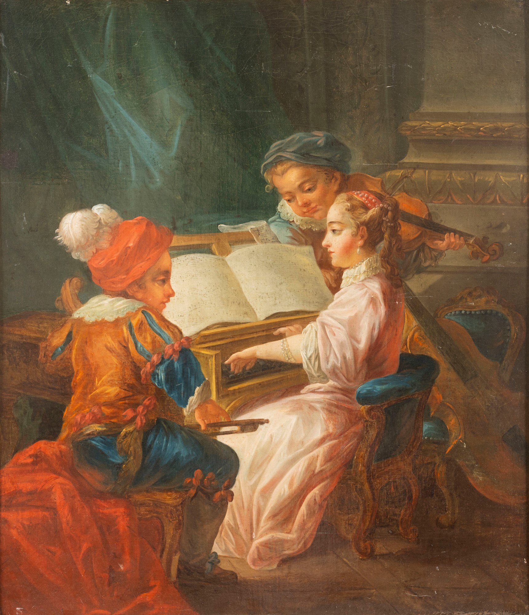 French school, XVIII century - Concertino