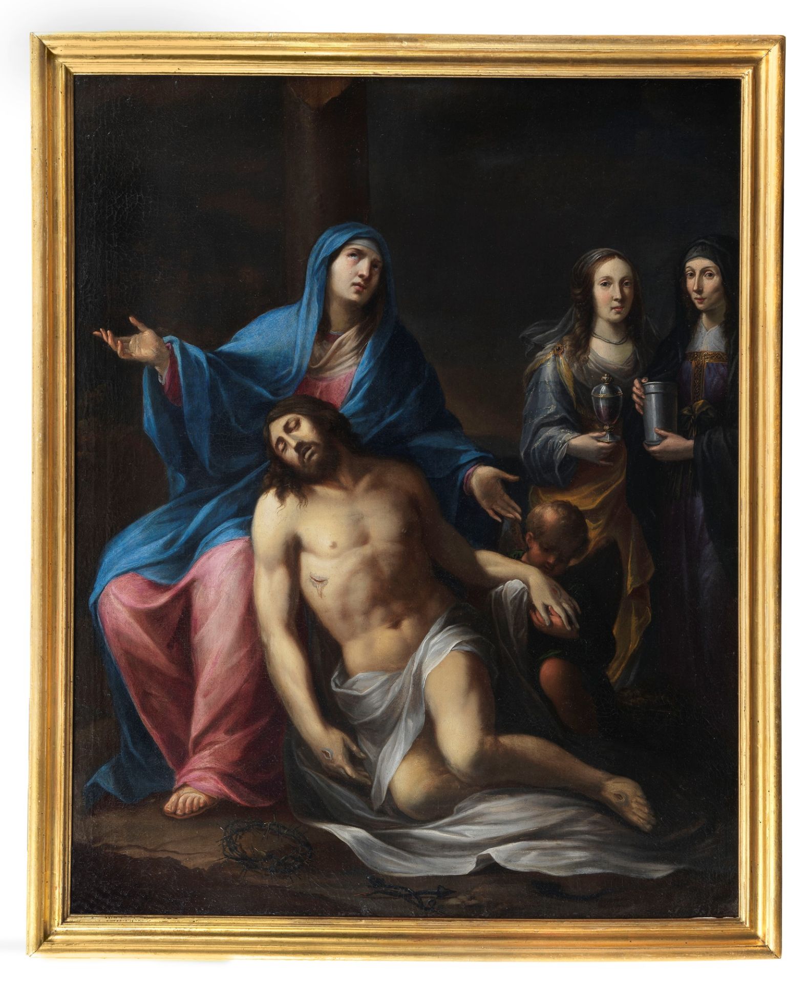 School of Central Italy, mid-eighteenth century - Pieta with two saints - Bild 2 aus 6