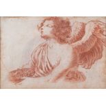 Italian School, XVII century - Study of Angel (recto); Study of Saint (verso)