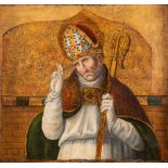 School of Southern Italy, late fifteenth century - early sixteenth century - Saint Augustine