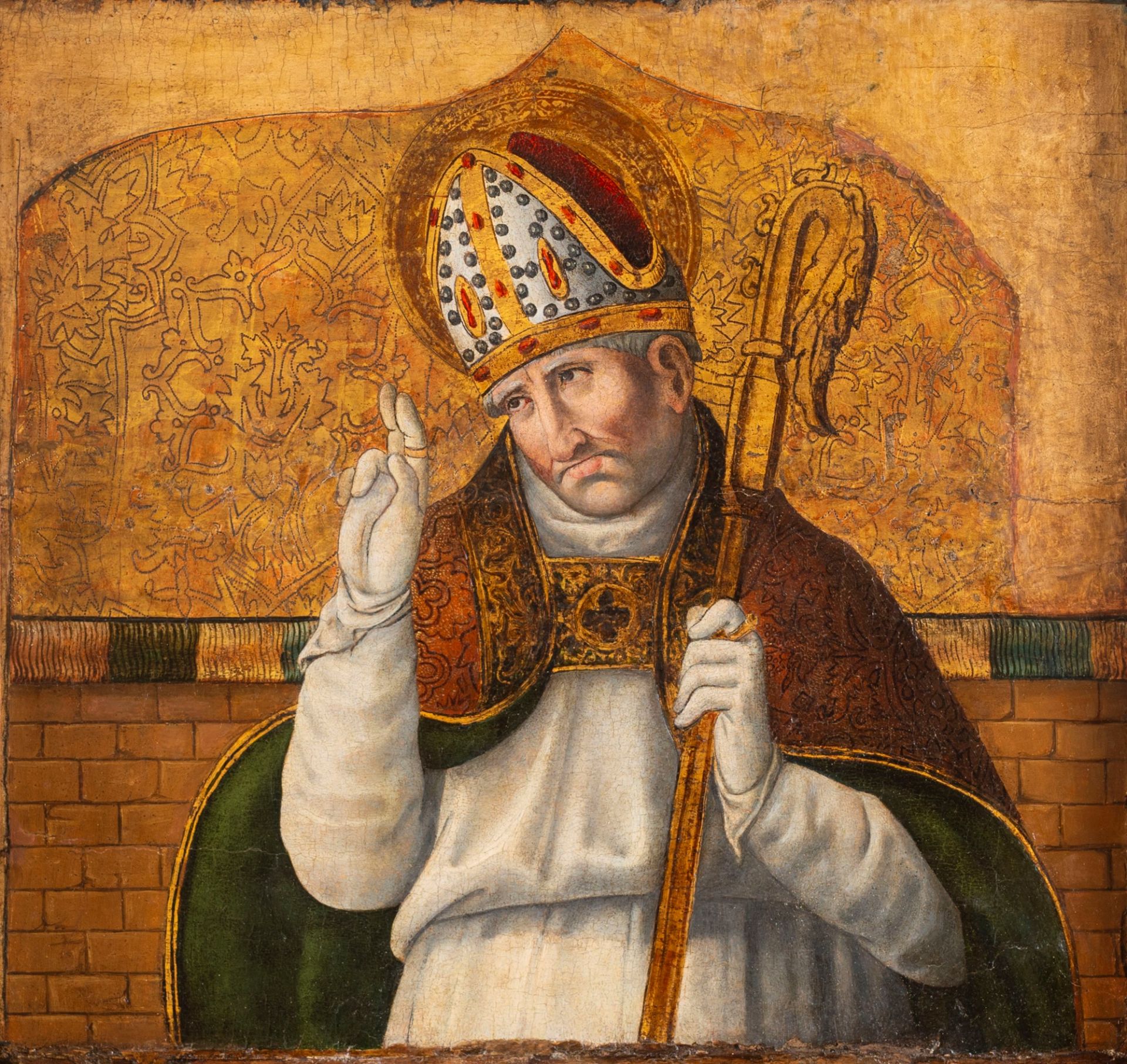 School of Southern Italy, late fifteenth century - early sixteenth century - Saint Augustine