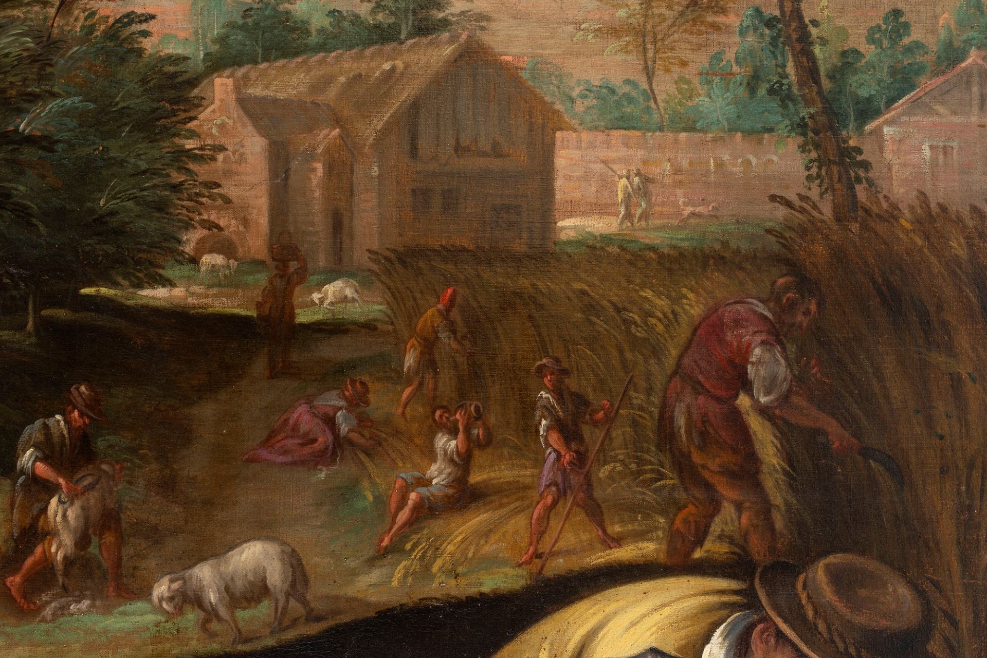 Circle of Bassano, XVII century - Summer (The Harvest) - Image 3 of 5