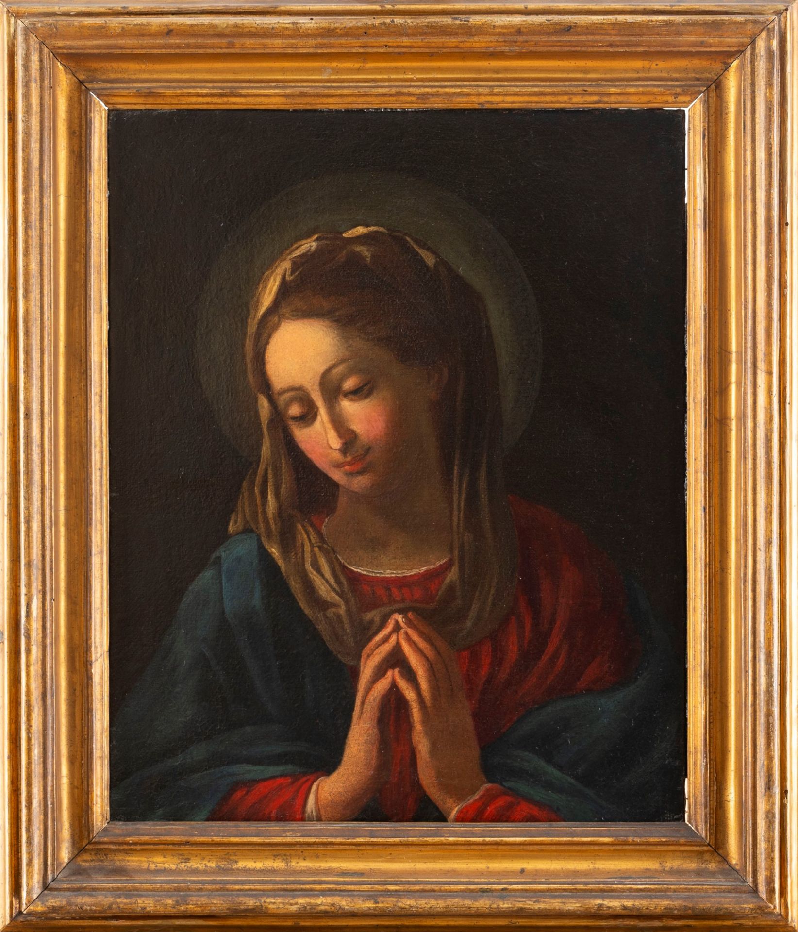 Roman school, eighteenth century - Praying Madonna - Image 2 of 3