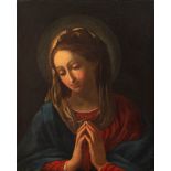 Roman school, eighteenth century - Praying Madonna