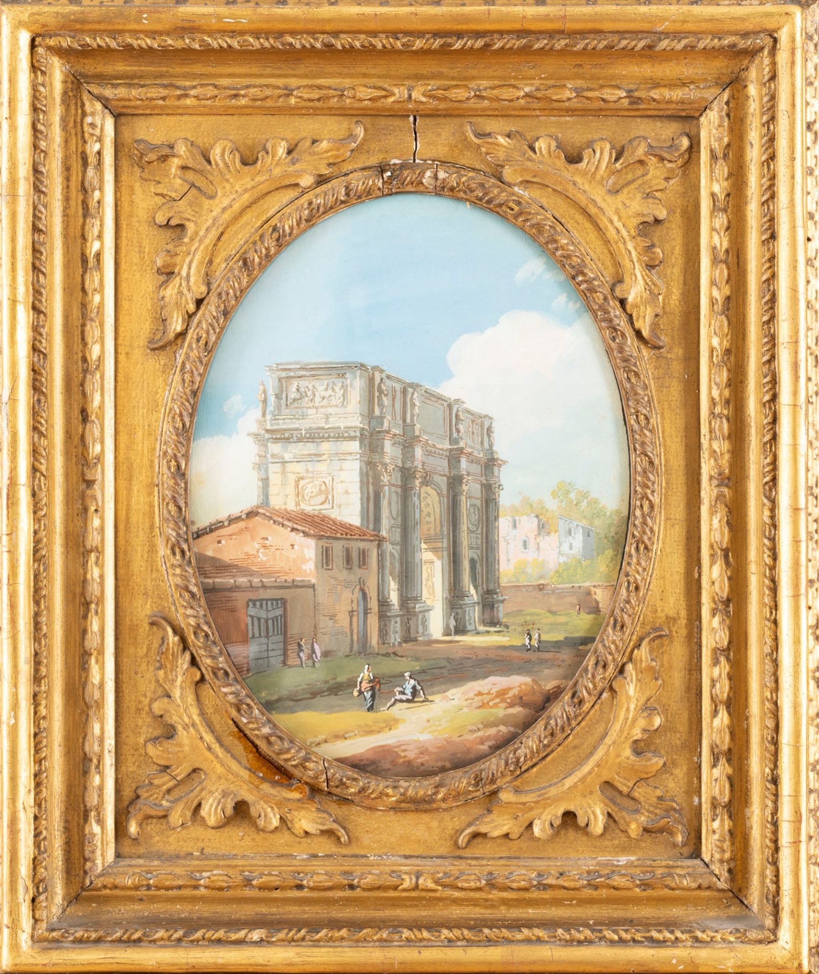 Follower of Giovanni Paolo Panini - The Arch of Constantine - Bild 2 aus 3