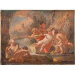 Neapolitan school, eighteenth century - Playing Cherubs