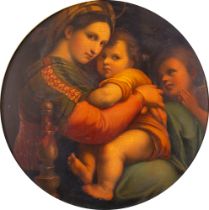 After Raphael - Madonna of the chair