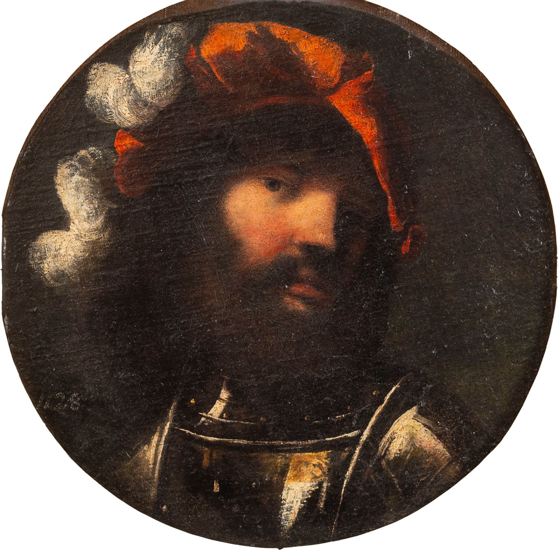 Pietro Muttoni, known as Pietro Della Vecchia (Venezia, 1603-Vicenza, 1678) - Half-length portrait