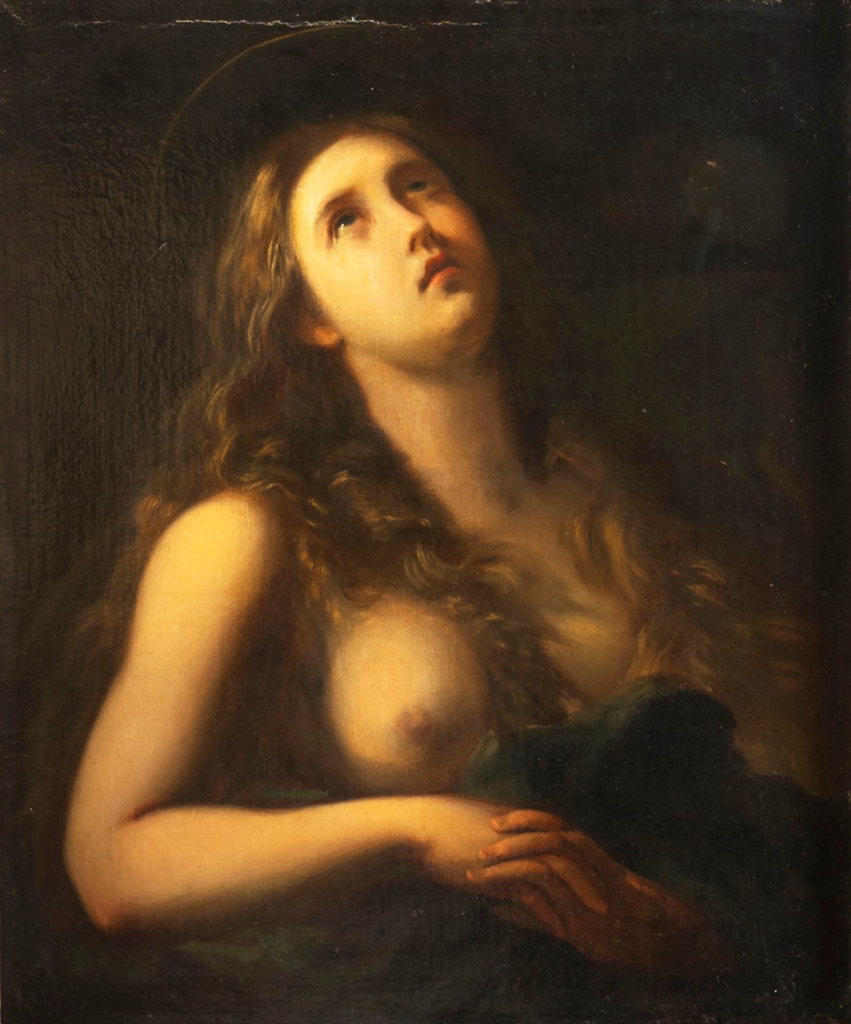 Tuscan School, XVII century - Penitent Magdalene