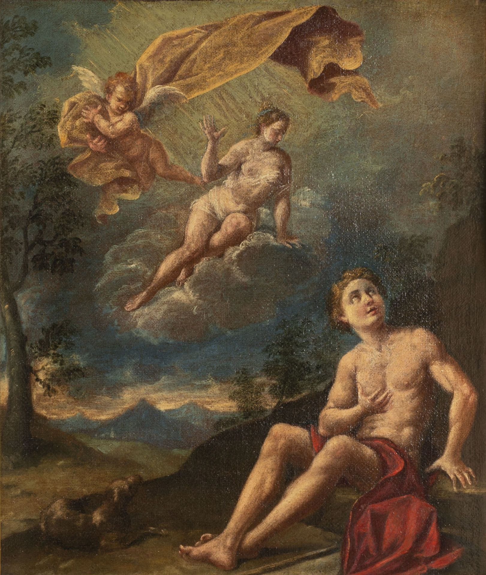 Emilian School, XVII century - Mythological scene