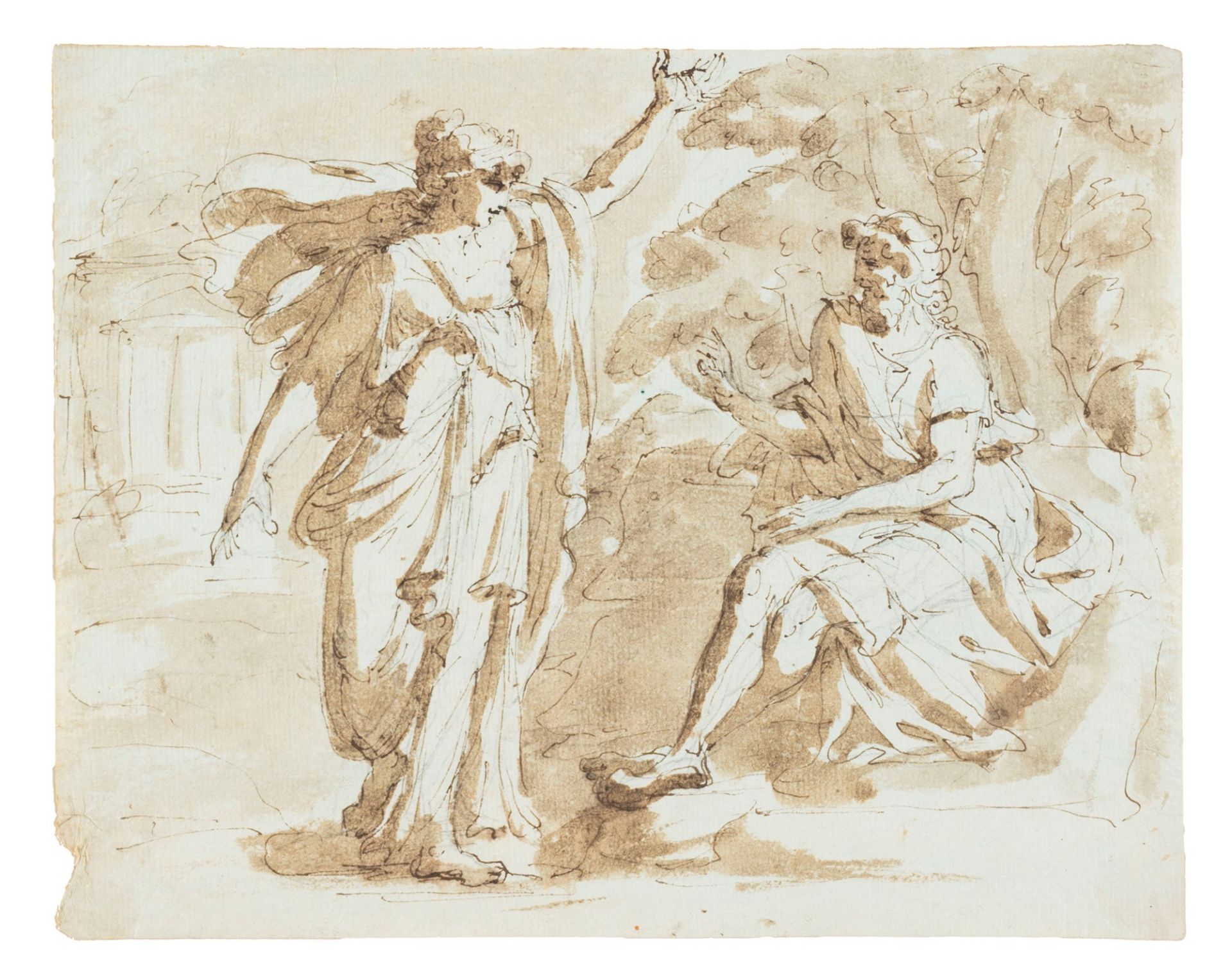 Giacomo Rossi (Bologna 1748-1817) - Studies for classical scenes - Image 4 of 7