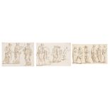 Giacomo Rossi (Bologna 1748-1817) - Studies of classical figures