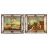 Manner of Antonio Canal, known as Canaletto - Two views of Venice