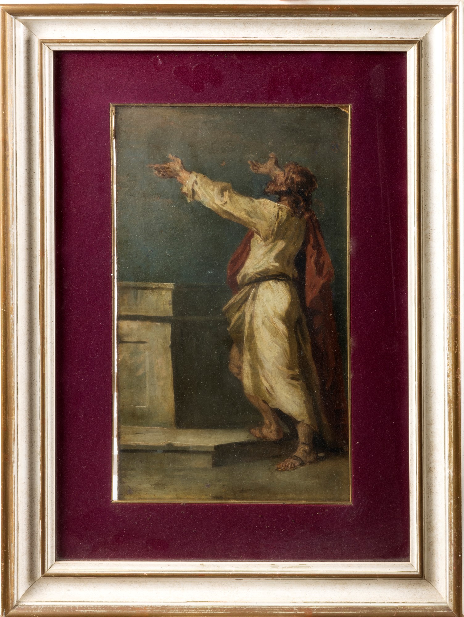 Venetian school, eighteenth century - Study for a Saint - Bild 2 aus 3