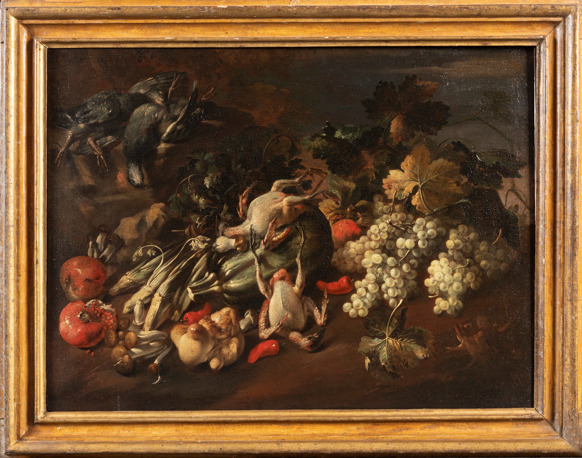 Felice Boselli (Piacenza 1650-Parma 1732) - Game, fruits and vegetables - Image 2 of 7