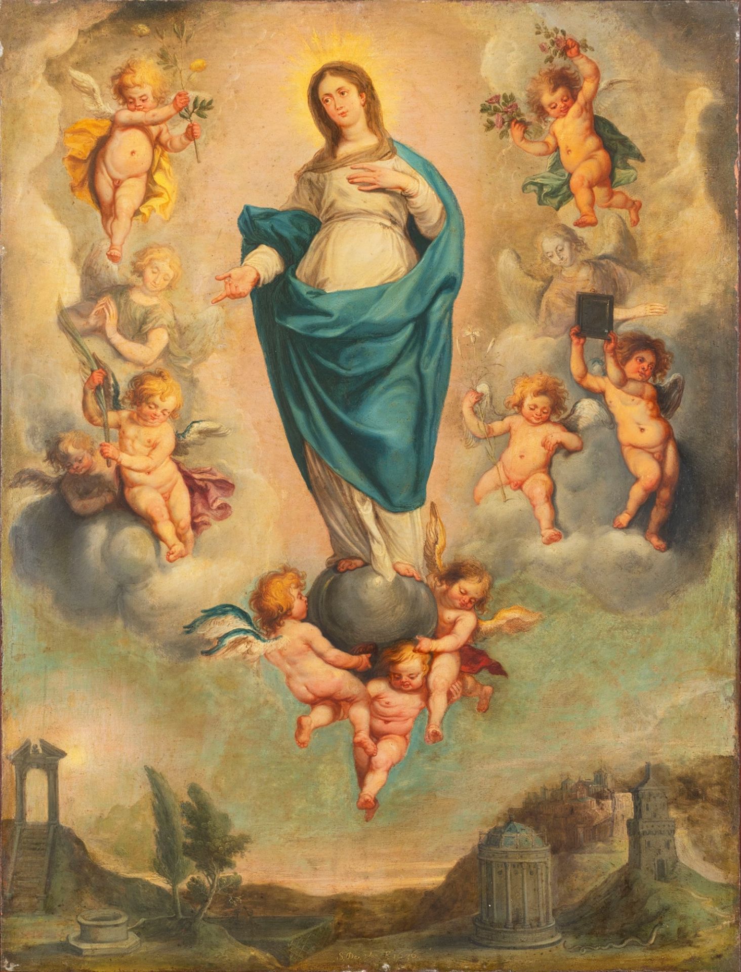 Simon de Vos (Anversa 1603-1676) - Immaculate Conception