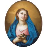 Francesco Solimena (Canale di Serino 1657-Barra 1747) - Madonna in prayer