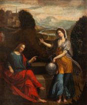 After Benvenuto Tisi known as Garofalo - Christ and the Samaritan woman at the well