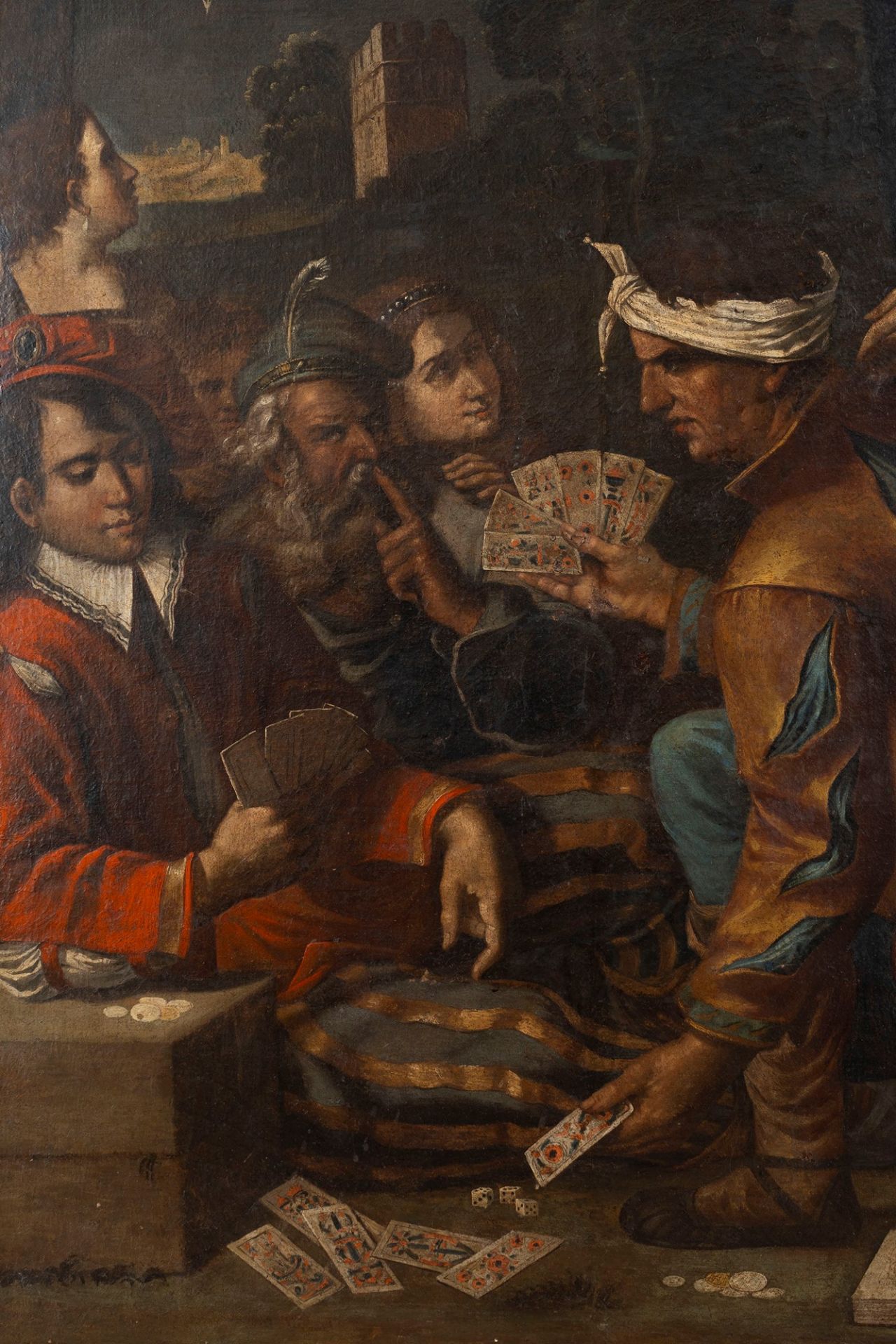 Giuseppe Caletti (Ferrara, circa 1600-1660) - Saint Philip Benizi strikes the criminals - Bild 3 aus 4