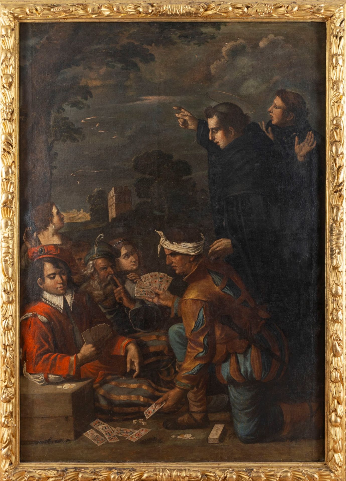 Giuseppe Caletti (Ferrara, circa 1600-1660) - Saint Philip Benizi strikes the criminals - Bild 2 aus 4