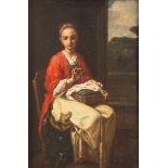 Antonio Mercurio Amorosi (Comunanza 1660-Roma 1738) - Young woman sewing
