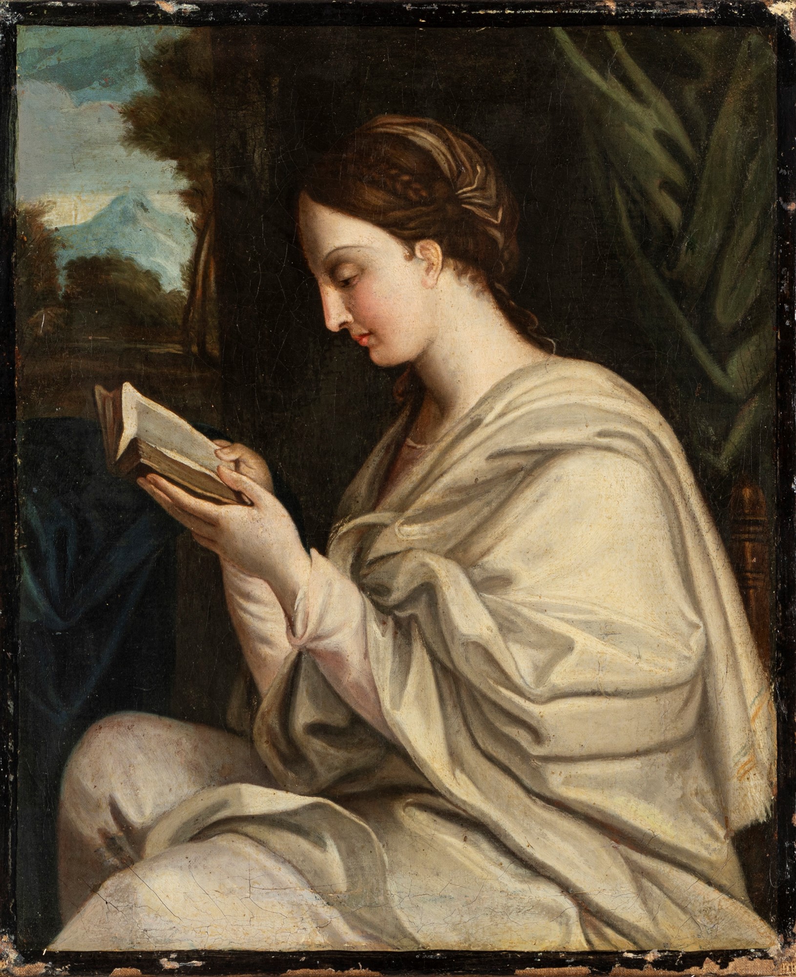 Italian school, eighteenth century - Reading virgin