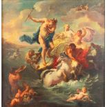 French school, XVIII century - Triumph of Neptune