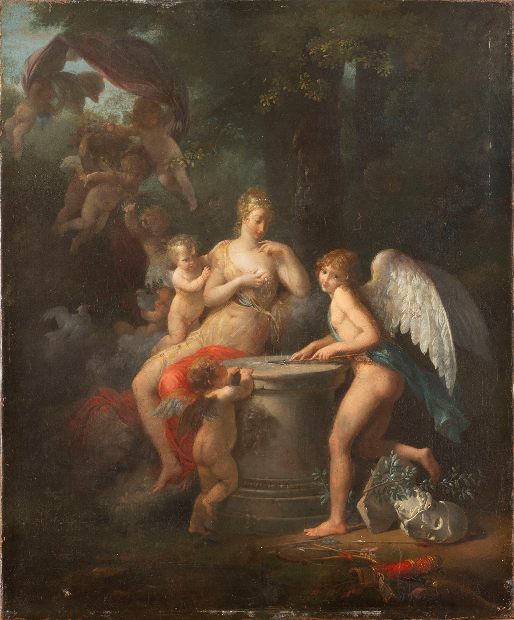 French school, early nineteenth century - Venus and Cupid