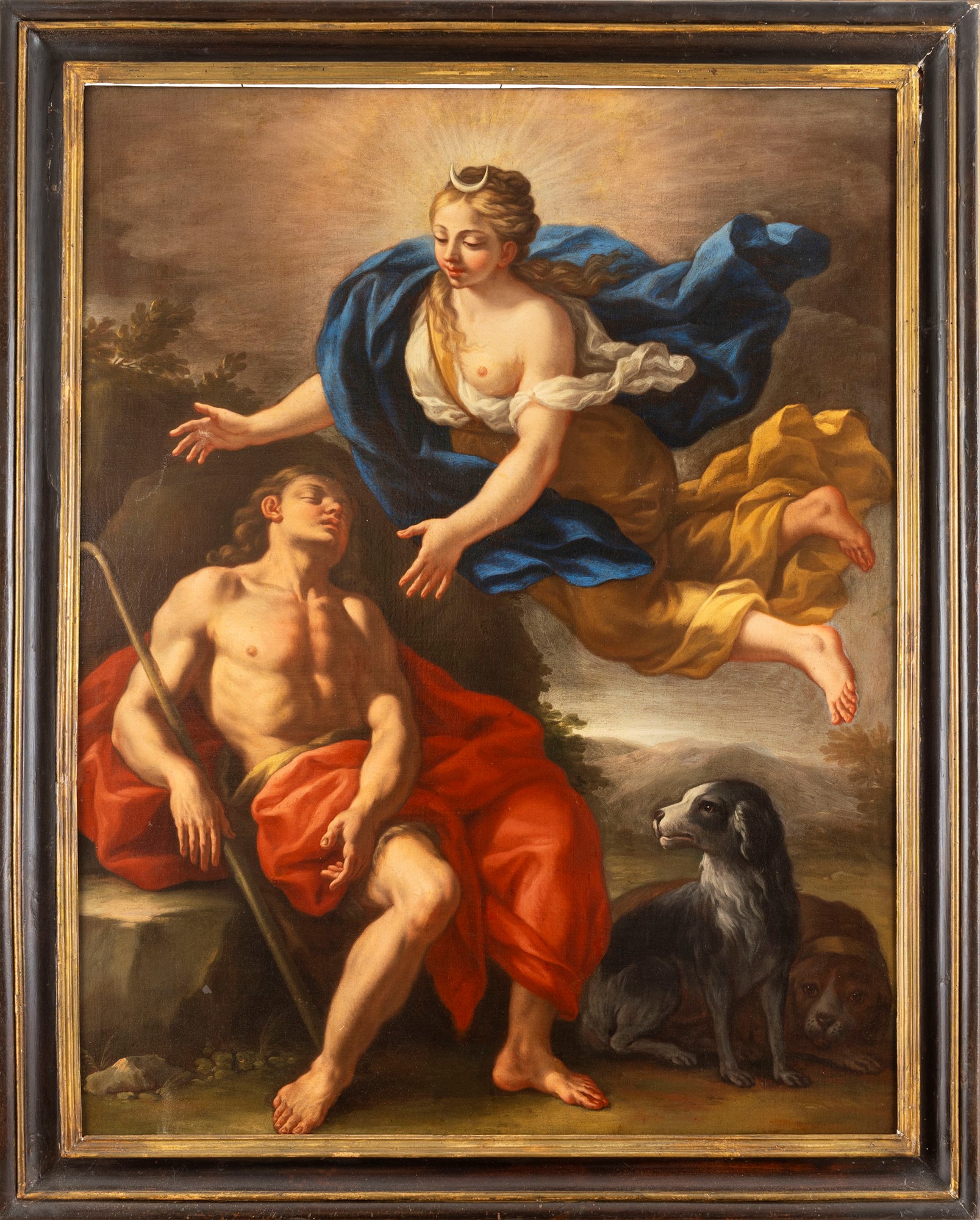 Neapolitan school, eighteenth century - Diana and Endymion - Image 2 of 3