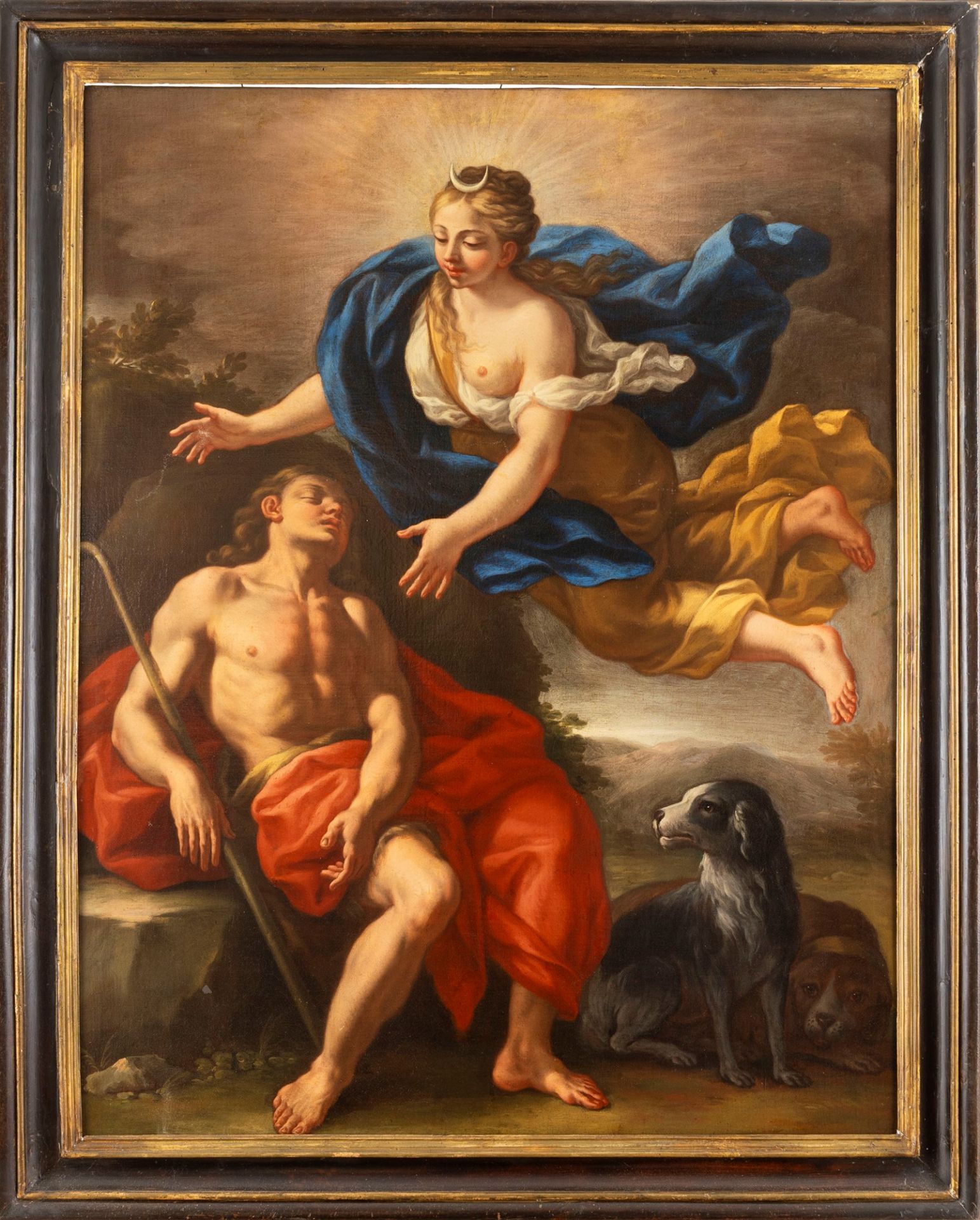 Neapolitan school, eighteenth century - Diana and Endymion - Bild 2 aus 3