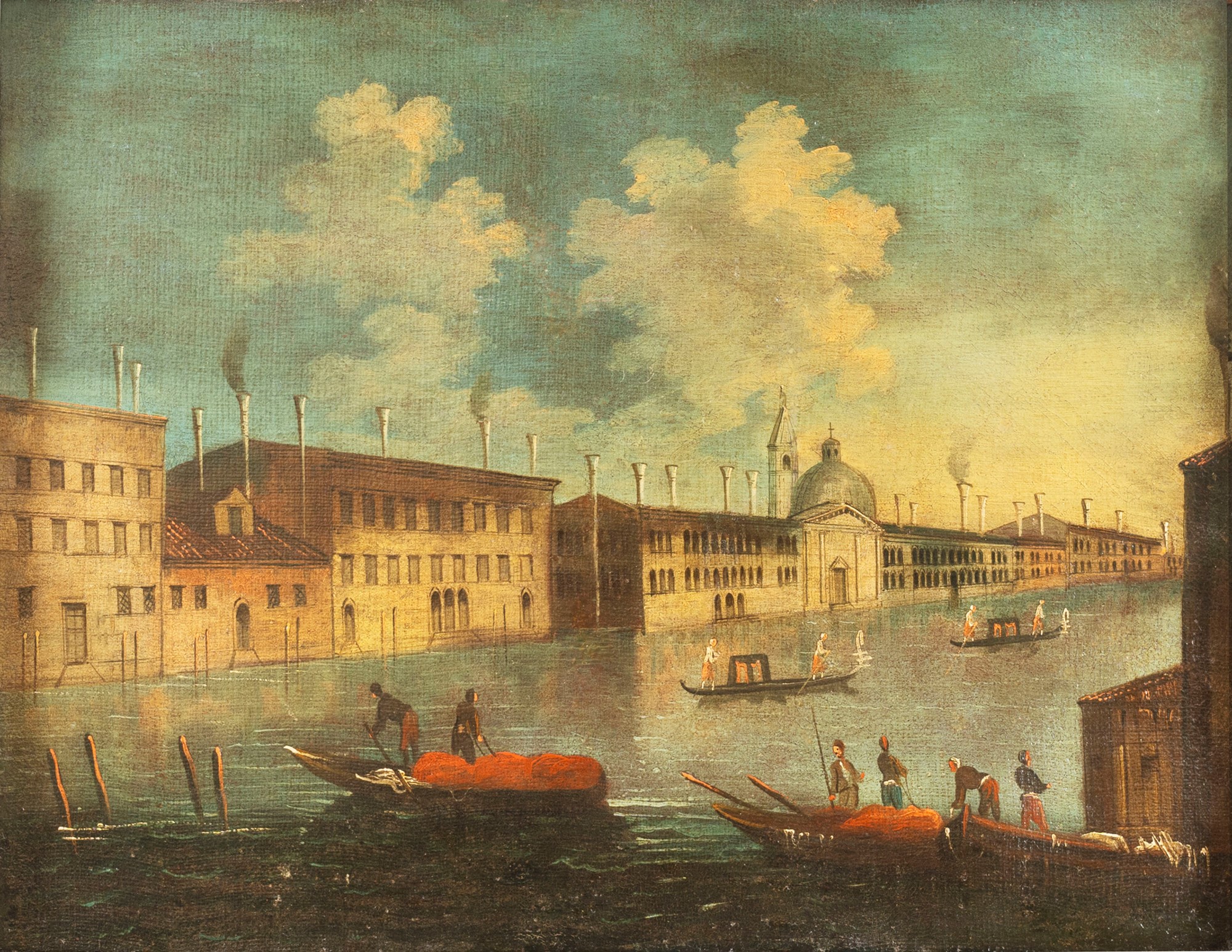 Manner of Antonio Canal, known as Canaletto - Two views of Venice - Image 2 of 7