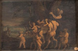 Flemish School, XVII century - Bacchanal (sketch)